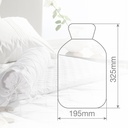 Bolsa de agua caliente 2L Rombo rojo