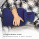 Bolsa de agua caliente 2L Azul