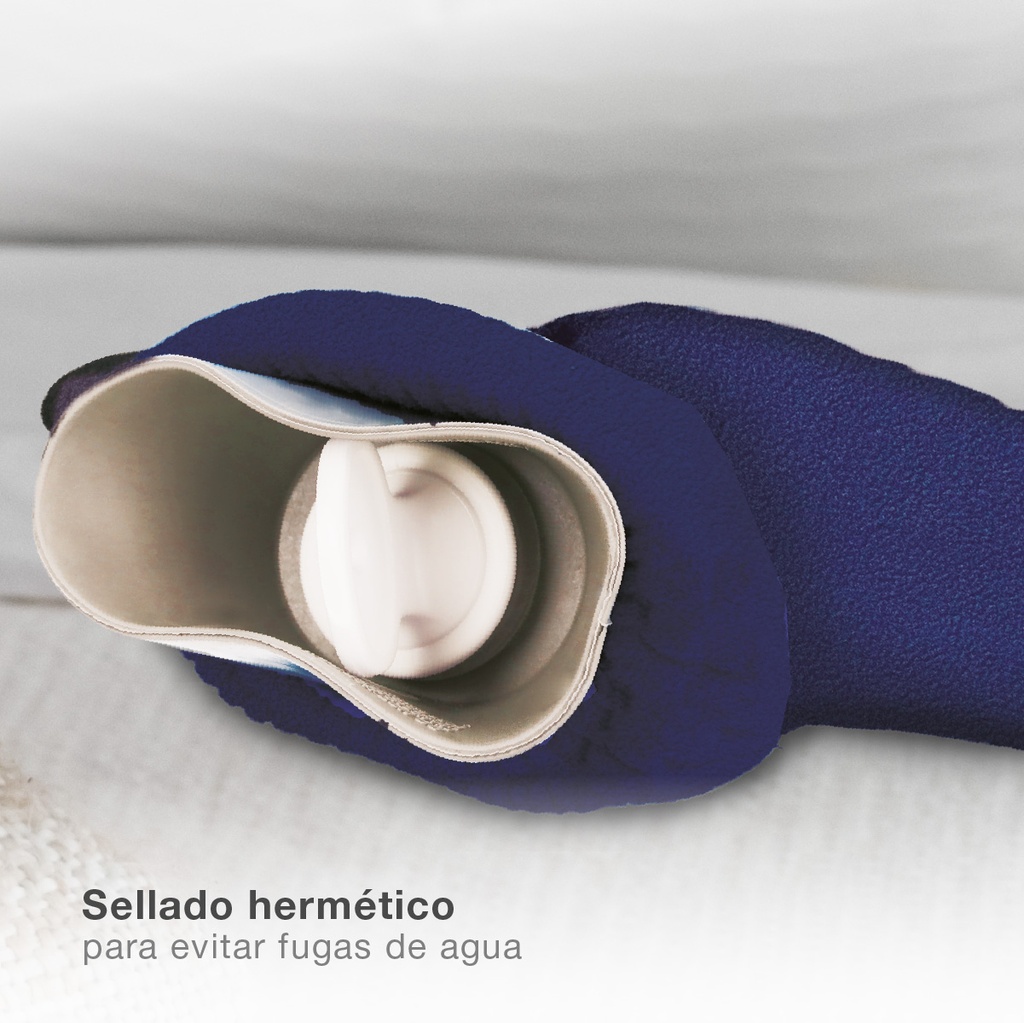 Bolsa de agua caliente 2L Azul