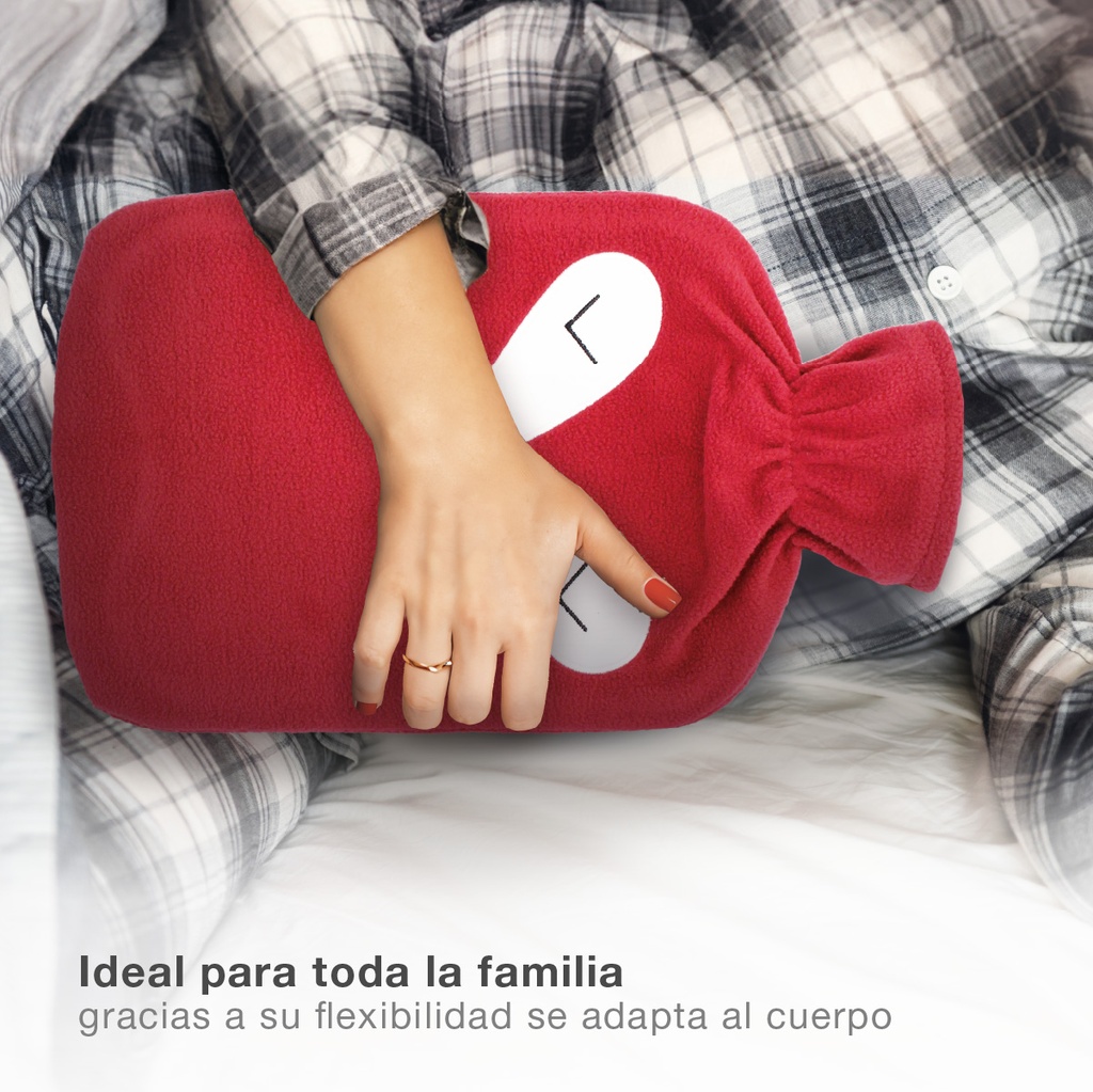 Bolsa de agua caliente 2L Zorro rojo