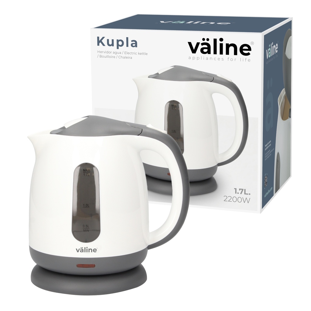 Hervidor de agua Kupla 1,7L 2200W