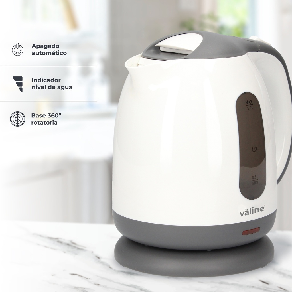 Hervidor de agua Kupla 1,7L 2200W