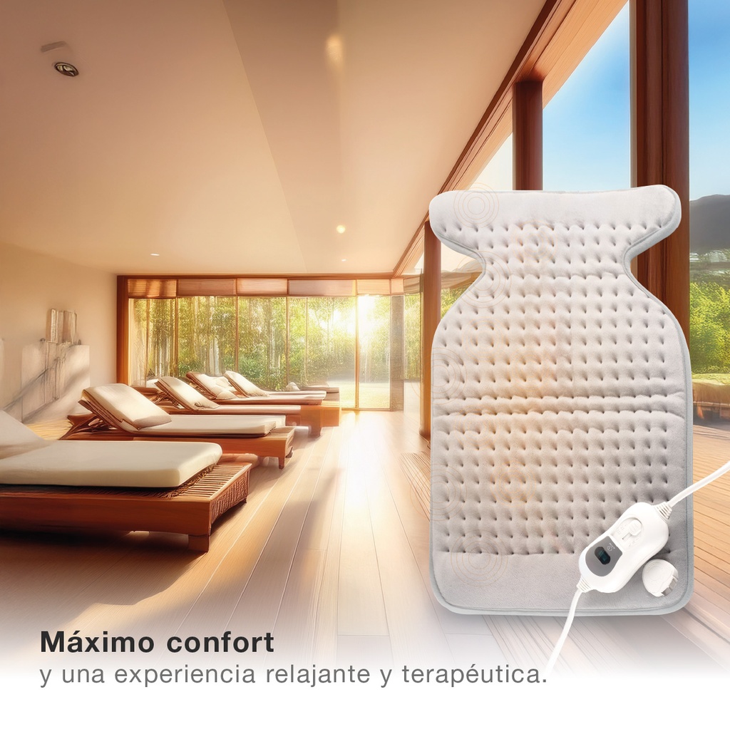 Almohadilla eléctrica cervical 100W