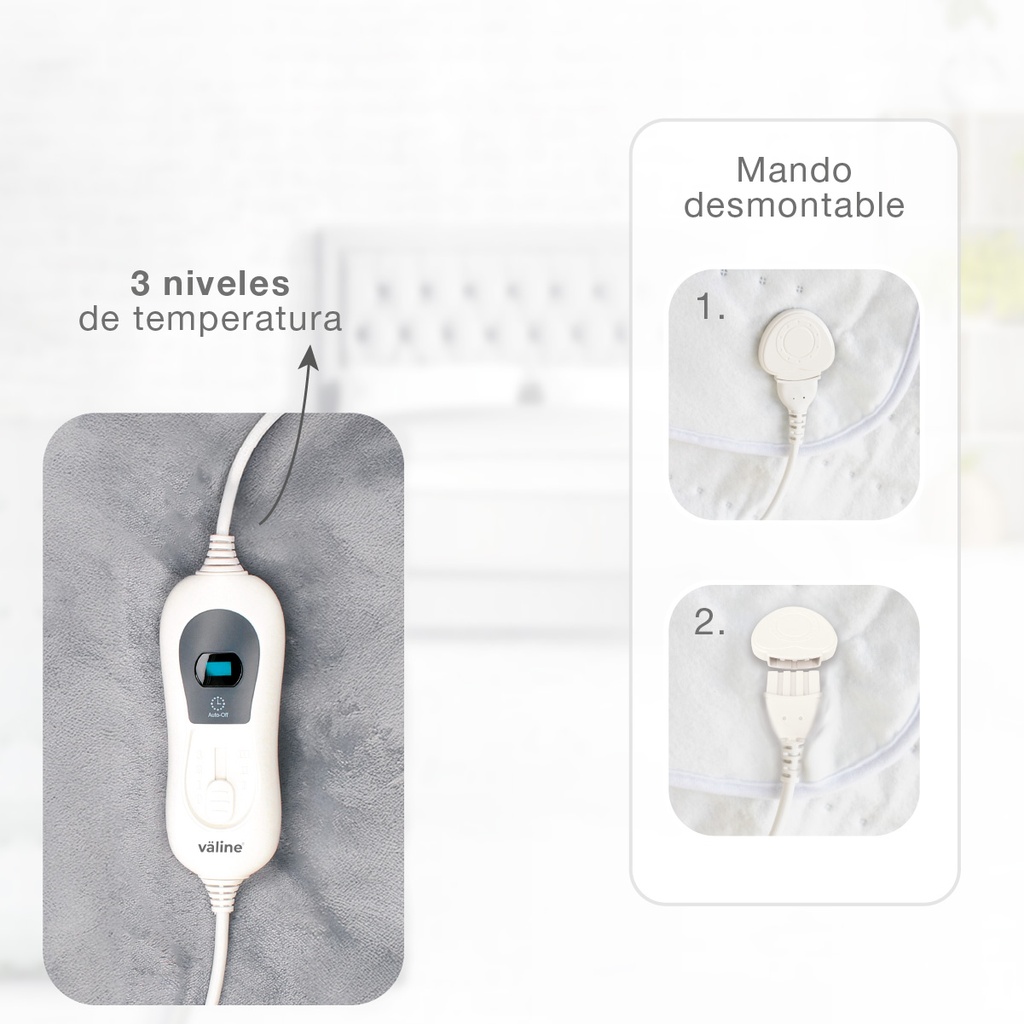 Manta eléctrica 160x120cm 120W