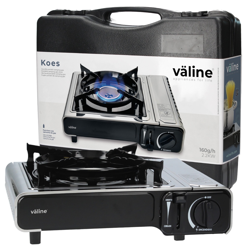 Hornillo portátil camping gas Koes