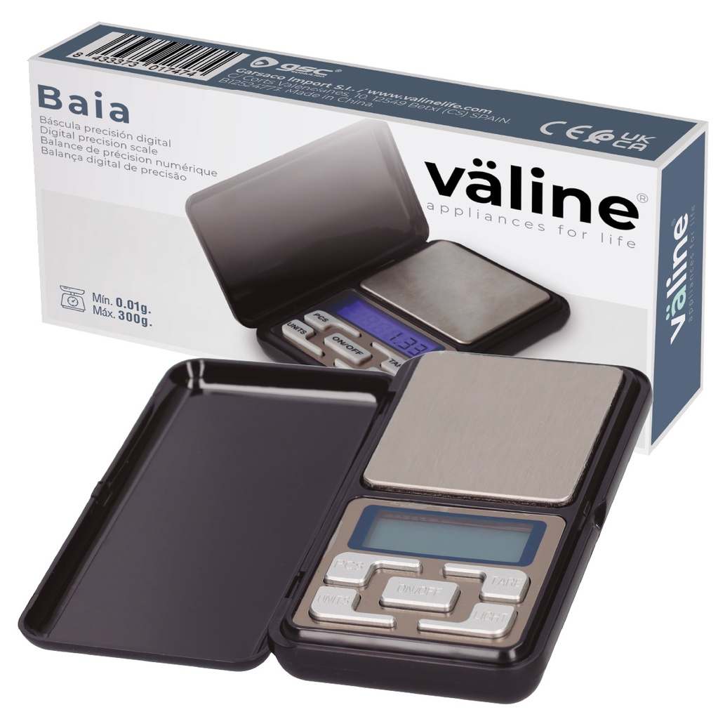 Báscula de precisión Baia 300g