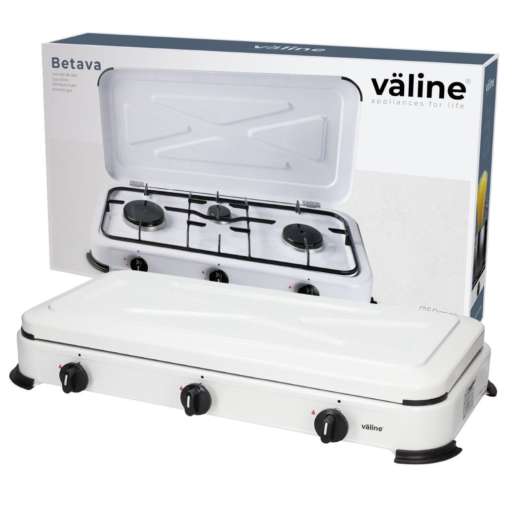 Hornillo gas 3 quemadores