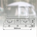 Hornillo gas 3 quemadores