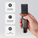 Recortadora de barba y cortapelos inalámbrica Kapsi