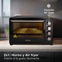 Horno de convección eléctrico Hisarli 38L 2000W