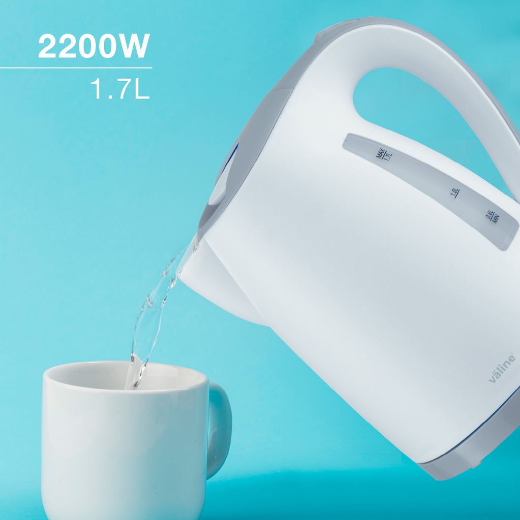 Hervidor de agua Adala 1,7L 2200W
