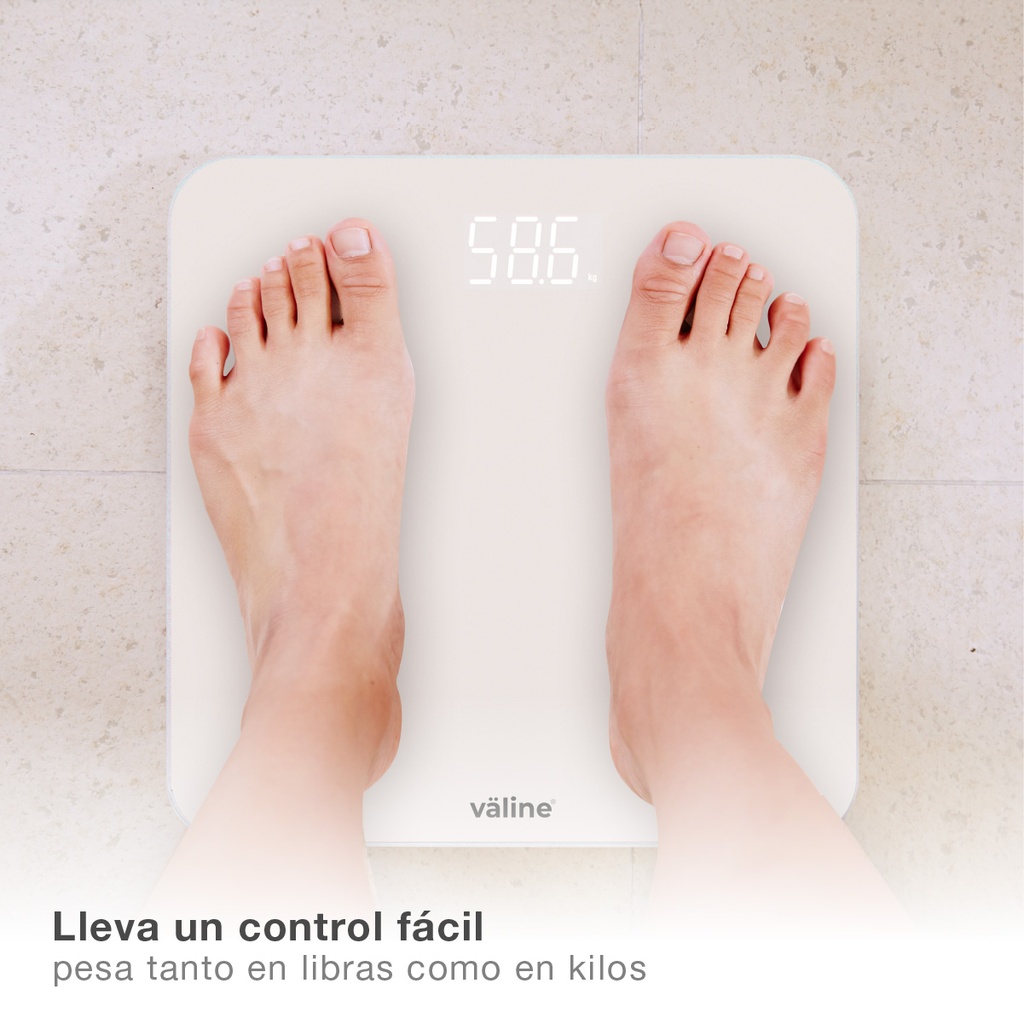 Báscula de baño Kocarli Blanco