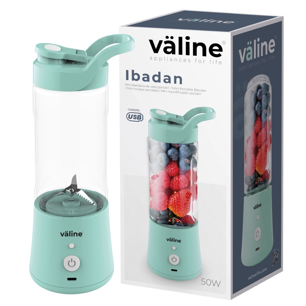 Mini batidora de vaso portátil Ibadan recargable USB 50W