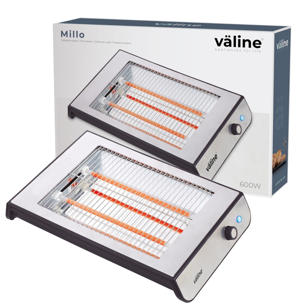 Tostadora plana Millo 600W